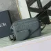8Medium East-West Tote Bag Deep Gray Dior Gravity Leather and Deep Gray Grained Calfs #A50073