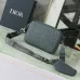 10Medium East-West Tote Bag Deep Gray Dior Gravity Leather and Deep Gray Grained Calfs #A50073