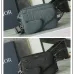 1Medium East-West Tote Bag Deep Gray Dior Gravity Leather and Deep Gray Grained Calfs #A50073
