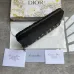 6Saddle Zipped Long Wallet Black Grained Calfskin #A50106