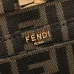 4Fendi Handbag Peekaboo ISeeU Petite Size:20x11x15cm #A48122