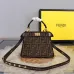 1Fendi Handbag Peekaboo ISeeU Petite Size:20x11x15cm #A48122