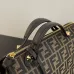 3By The Way Soft Medium Fabric Brown Size:29×13×17cm #A49094