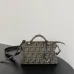 1By The Way Soft Medium Fabric Brown Size:29×13×17cm #A49094