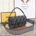8Fendi Handbag Baguette FF logo Size:26×13×6cm #A48146