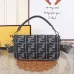 9Fendi Handbag Baguette FF logo Size:26×13×6cm #A48146