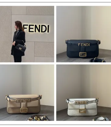 Fendi Handbag Baguette Size:27×6×15cm #A48131