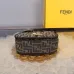 10Fendi Handbag C'mon Small Fabric Brown Size:21x6.5x20cm #A49099