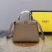 14Fendi Handbag Peekaboo Mini Cuoio Romano leather Size:23*18*11cm #A49095