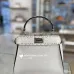 25Fendi Handbag Peekaboo Mini Cuoio Romano leather Size:23*18*11cm #A49095