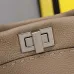 9Fendi Handbag Peekaboo Mini Cuoio Romano leather Size:23*18*11cm #A49095
