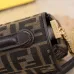 3Fendi Handbag Iconic Baguette Size:24x14x7cm #A49096