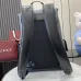 3GG jumbo large backpack in grey and black GG leather #A50427