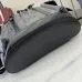 4GG jumbo large backpack in grey and black GG leather #A50427