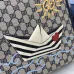 5Children's printed GG tote bag in beige and blue #A52730