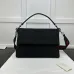 11GG canvas large crossbody bag in beige and dark brown canva #A49791