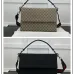 1GG canvas large crossbody bag in beige and dark brown canva #A49791