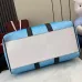 3Gucci Chroma large duffle bag in gradient blue fabric #A52607