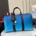 6Gucci Chroma large duffle bag in gradient blue fabric #A52607
