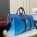 1Gucci Chroma large duffle bag in gradient blue fabric #A52607