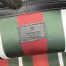 12Gucci GG Emblem maxi tote bag in beige and dark brown fabric #A51000