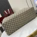 10Gucci GG Emblem maxi tote bag in beige and dark brown fabric #A51000