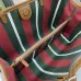 5Gucci GG Emblem medium tote bag in beige and dark brown fabric  #A51001