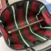 11Gucci GG Emblem medium tote bag in beige and dark brown fabric  #A51001