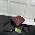 5Gucci Handbag Wine Red/Black/Apricot Size:18.5x20x8.5cm #A48352