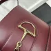7Gucci Handbag Wine Red/Black/Apricot Size:18.5x20x8.5cm #A48352