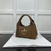 3Gucci Softbit medium top handle bag in brown leather  #A50103