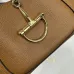 7Gucci Softbit medium top handle bag in brown leather  #A50103