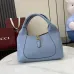 3Gucci Softbit medium top handle bag in brown leather #A52732