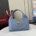 1Gucci Softbit medium top handle bag in brown leather #A52732