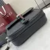 4Small crossbody bag with Web in black leather #A50281