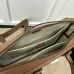 8GG Emblem briefcase in brown leather #A49687
