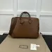 1GG Emblem briefcase in brown leather #A49687