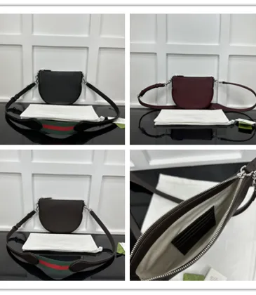 Gucci B nano bag in black leather #A50816