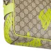 13Gucci Medium crossbody bag with print in beige and dark brown #A51651
