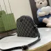 4Gucci Ophidia Small Black Cotton Shoulder Bag #A50429
