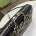 5Gucci Ophidia Small Black Cotton Shoulder Bag #A50429