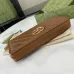 4Gucci GG Marmont zip around wallet in brown leather #A52725