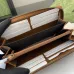 5Gucci GG Marmont zip around wallet in brown leather #A52725