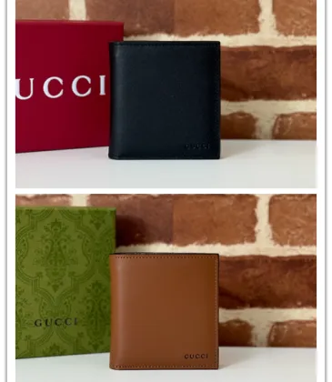 Gucci Wallet Black/Brown #A48343