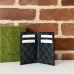 9Gucci Wallet Black/Brown Size:7.5x12cm #A48344