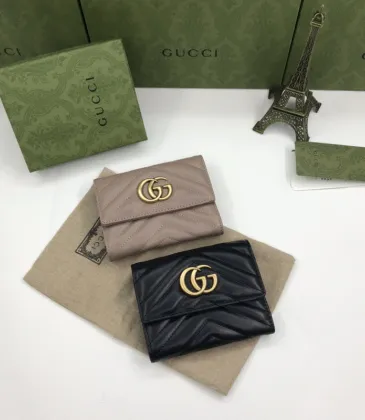 Gucci Wallet Size:12×9.5×2.5cm #A48327