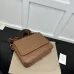 5GG Emblem medium crossbody bag in brown leather #A49688