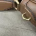 7GG Emblem medium crossbody bag in brown leather #A49688