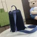 3Gucci Jumbo GG crossbody bag in blue leather Original Quality #A39600