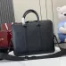 3Medium briefcase with Web in black leather #A50282